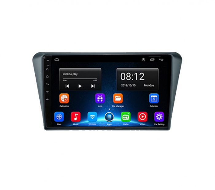 Navigatie Peugeot 408 din 2014-2020 Android 14 , 4GB RAM , Procesor Quad Core , Wireless Carplay si Android auto , Display HD Touchscreen, Wi-Fi , Bluetooth, USB [3]
