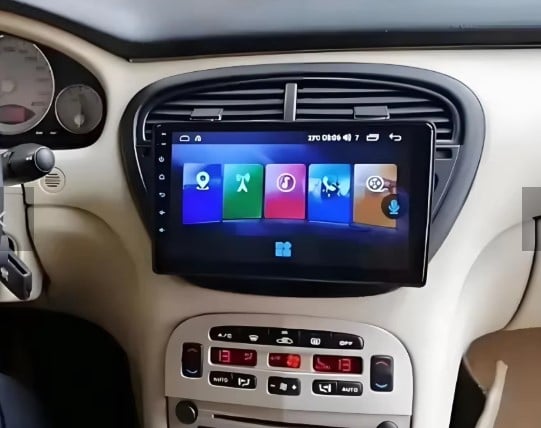 Navigatie Peugeot 607 din 2004-2010, Android 14, Wireless Carplay si Android Auto, 2GB RAM si 32GB ROM, Display IPS 9 inch, Camera Marsarier, Internet, Aplicatii, Wi Fi, Usb, Bluetooth [6]