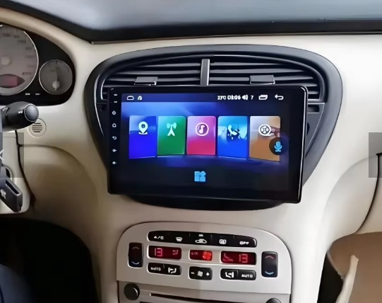 Navigatie Peugeot 607 din 2004-2010, Rezolutie 2K, Display QLED 9.5 inch, 4GB RAM si 64GB ROM, Android, Procesor Octacore, Slot sim 4G, Sunet DSP, Wireless Carplay si Android Auto, Camera Marsarier, U [6]