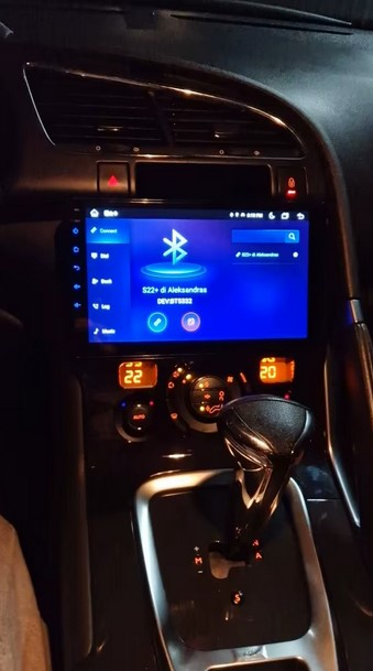 Navigatie Peugeot Citroen 3008 5008 din 2009-2018, Rezolutie 2K, Ecran QLED 9.5 inch, 8GB RAM si 128GB ROM, Android, Procesor Octacore, Slot sim 4G, Sunet DSP, Wireless Carplay [9]