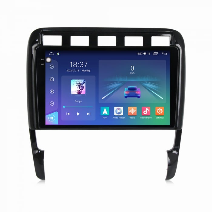 Navigatie Porsche Cayenne ( 2002 - 2010 ) 4GB RAM si 64GB ROM, Ecran QLED 9 inch, Android 14, Procesor Octacore, Slot sim 4G, Sunet DSP, Wireless Carplay si Android Auto, Camera Marsarier [5]