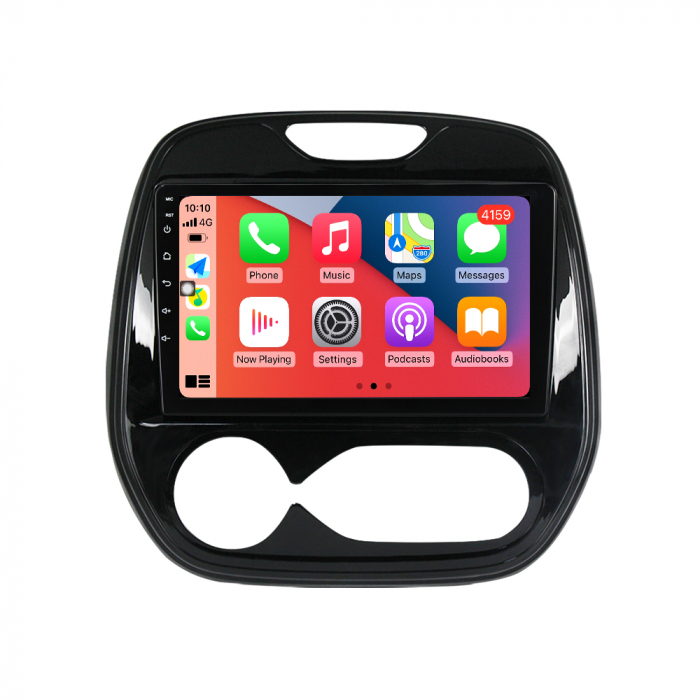 Navigatie Renault Captur din 2016-2019, Android 14, Wireless Carplay si Android Auto, 2GB RAM si 32GB ROM, Display IPS 9 inch, Camera Marsarier, Internet, Aplicatii, Wi Fi, Usb, Bluetooth [6]
