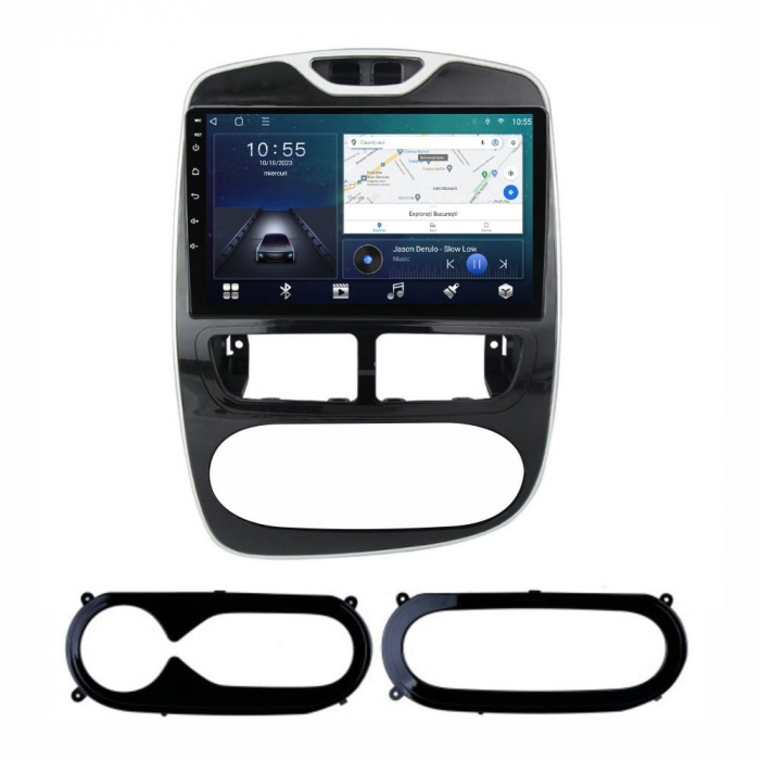 Navigatie Renault Clio 4 ( 2012 - 2020 ) Android 14 , 4GB RAM , Procesor Quad Core , Wireless Carplay si Android auto , Display HD Touchscreen, Wi-Fi , Bluetooth, USB [2]