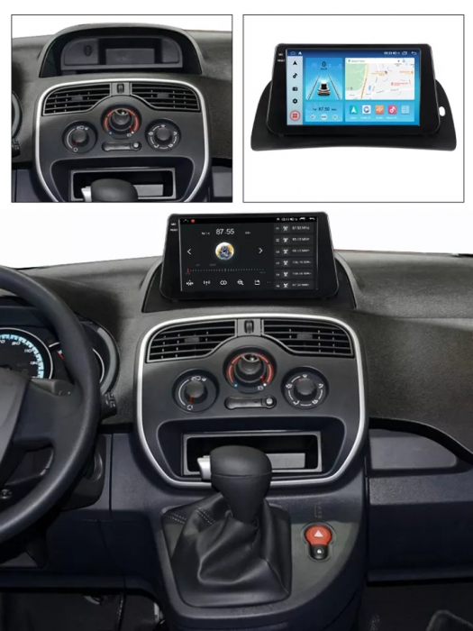 Navigatie Renault Kangoo ( 2015 - 2018 ) 4 GB RAM si 64 GB ROM, Slot Sim 4G, Procesor Octa Core, Carplay, Sunet DSP, Android, Aplicatii, Usb, Wi Fi, Bluetooth [4]