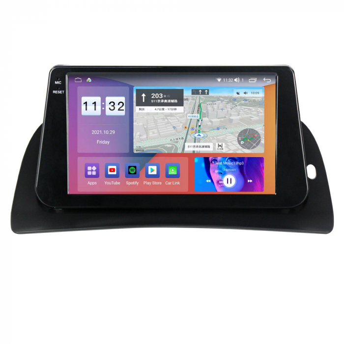 Navigatie Renault Kangoo din 2015-2018, Android 14, Wireless Carplay si Android Auto, 2GB RAM si 32GB ROM, Display IPS 9 inch, Camera Marsarier, Internet, Aplicatii, Wi Fi, Usb, Bluetooth [3]