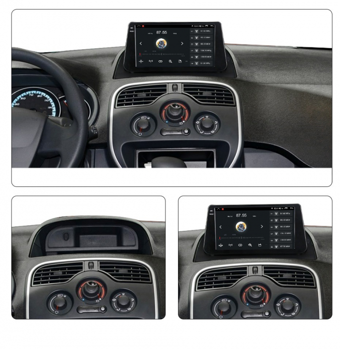 Navigatie Renault Kangoo din 2015-2018, Android 14, Wireless Carplay si Android Auto, 2GB RAM si 32GB ROM, Display IPS 9 inch, Camera Marsarier, Internet, Aplicatii, Wi Fi, Usb, Bluetooth [2]