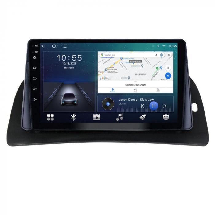 Navigatie Renault Kangoo din 2015-2018 Android 14 , 4GB RAM , Procesor Quad Core , Wireless Carplay si Android auto , Display HD Touchscreen, Wi-Fi , Bluetooth, USB [2]