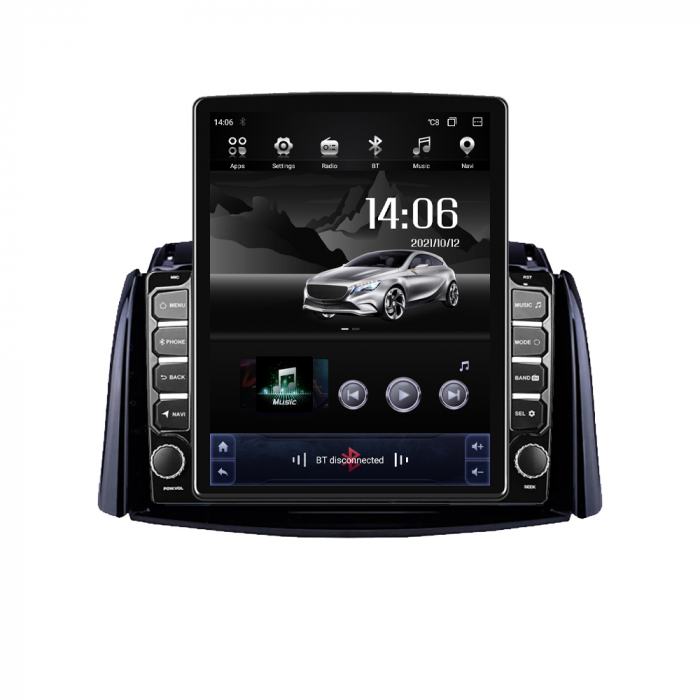 Navigatie Renault Koleos din 2008-2016, Display TESLA 9.5 inch, 2GB RAM si 32GB ROM, Wireless Carplay si Android Auto, Procesor Octacore, Slot sim 4G, Sunet DSP, Camera Marsarier, Bluetooth, USB, Wi F [2]