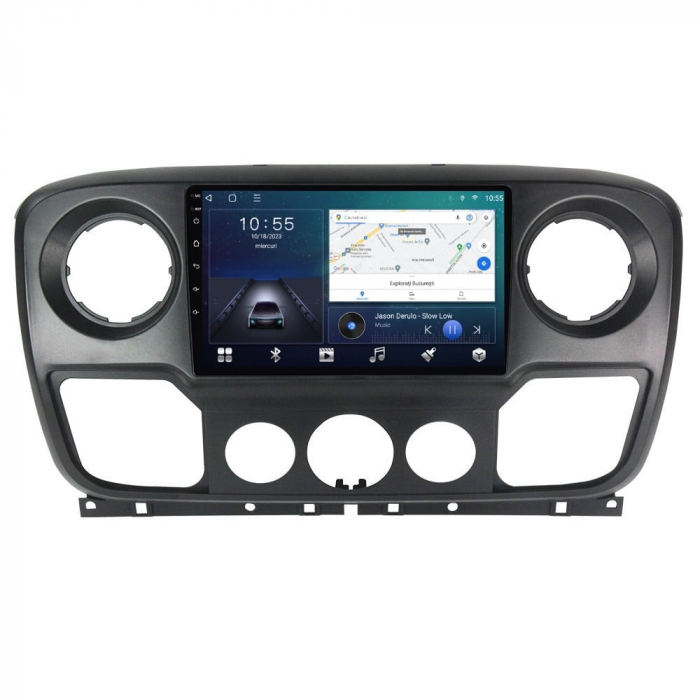 Navigatie RENAULT MASTER 2021-2024  Android 14 , 4GB RAM , Procesor Quad Core , Wireless Carplay si Android auto , Display HD Touchscreen, Wi-Fi , Bluetooth, USB [2]