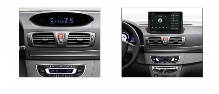 Navigatie Renault Megane 3 Fluence din 2009-2015, Android 14 , 4GB RAM, Octacore, Slot Sim 4G, DSP, GPS, Wi-FI, Carplay, Android Auto, USB, Bluetooth, Waze, Touchscreen, 9 inch [4]