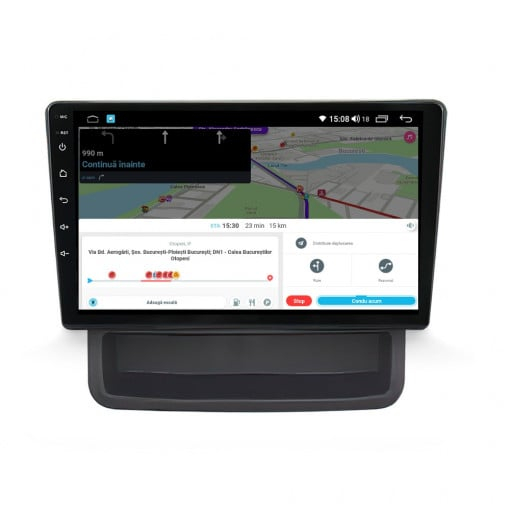 Navigatie Renault Trafic , 2010 - 2014 Android 14 ,4GB RAM si 64GB ROM, Ecran QLED 9 inch, Android 14, Procesor Octacore, Slot sim 4G, Sunet DSP, Wireless Carplay si Android Auto [5]