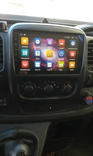 Navigatie Renault Trafic 3 din 2014 - 2022  Android 14 , 4GB RAM , Procesor Quad Core , Wireless Carplay si Android auto , Display HD Touchscreen, Wi-Fi , Bluetooth, USB [8]