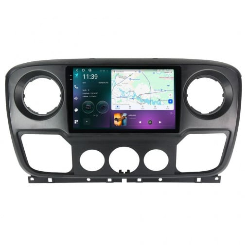 Navigatie RENAULT MASTER 2021-2024, Rezolutie 2K, Display QLED 9.5 inch, 4GB RAM si 64GB ROM, Android, Procesor Octacore, Slot sim 4G, Sunet DSP, Wireless Carplay si Android Auto, Camera Marsa [1]