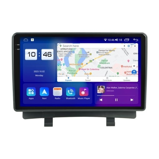 Navigatie OPEL ZAFIRA , TOURER C , 2011 - 2016, Rezolutie 2K, Display QLED 9.5 inch, 4GB RAM si 64GB ROM, Android, Procesor Octacore, Slot sim 4G, Sunet DSP, Wireless Carplay si Android Auto, Camera M [1]