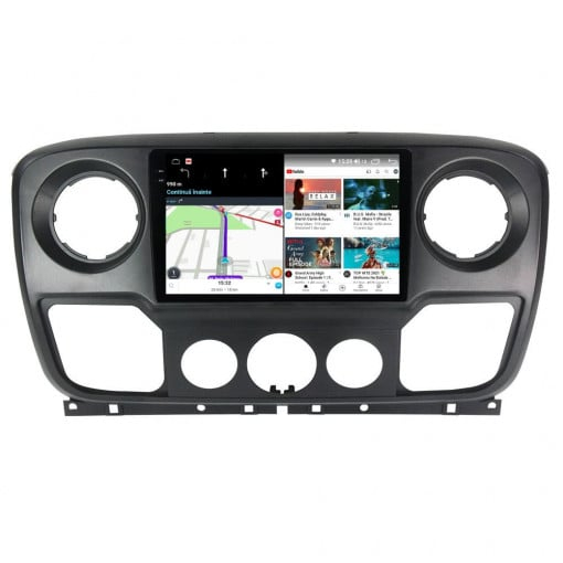 Navigatie RENAULT MASTER 2021-2024, Rezolutie 2K, Display QLED 9.5 inch, 4GB RAM si 64GB ROM, Android, Procesor Octacore, Slot sim 4G, Sunet DSP, Wireless Carplay si Android Auto, Camera Marsa [4]