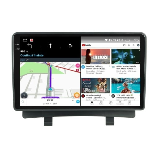 Navigatie OPEL ZAFIRA , TOURER C , 2011 - 2016, Rezolutie 2K, Display QLED 9.5 inch, 4GB RAM si 64GB ROM, Android, Procesor Octacore, Slot sim 4G, Sunet DSP, Wireless Carplay si Android Auto, Camera M [5]