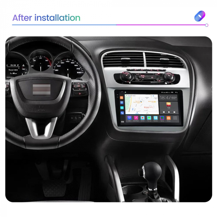 Navigatie Seat Altea 2004-2015 Rezolutie 2K , 8GB RAM+128GB ROM QLED [5]