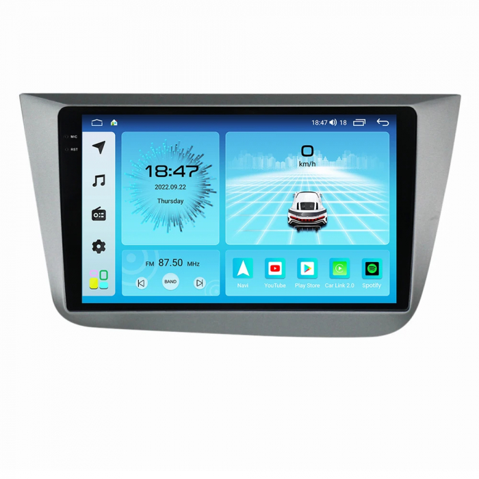 Navigatie Seat Altea 2004-2015 Rezolutie 2K , 4GB RAM+64GB ROM QLED [3]