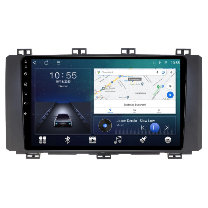 Navigatie Seat Ateca din 2016 - 2022, Android 14, Wireless Carplay si Android Auto, 2GB RAM si 32GB ROM, Display IPS 9 inch, Camera Marsarier, Internet, Aplicatii, Wi Fi, Usb, Bluetooth [2]