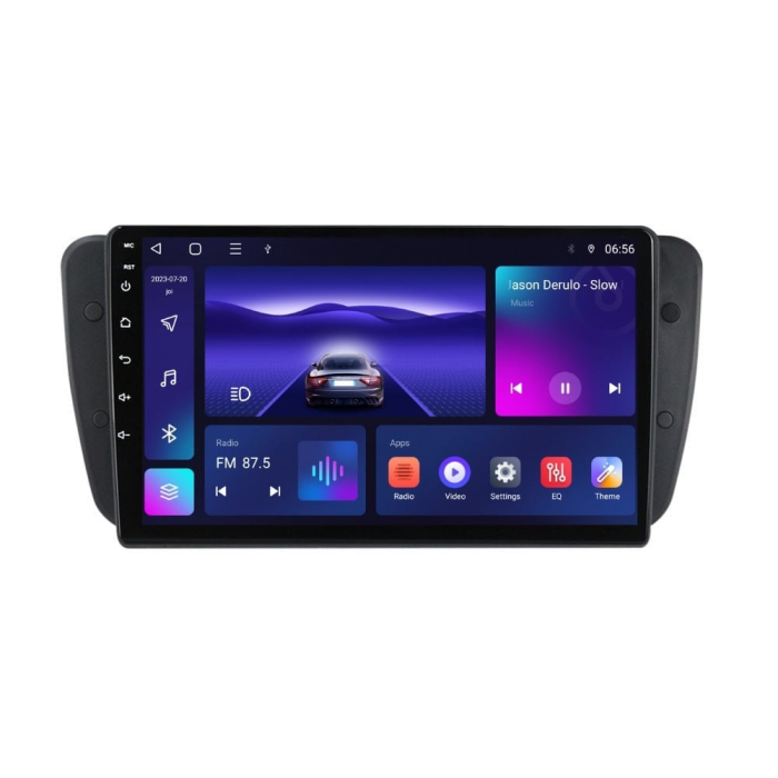 Navigatie Seat ibiza 2008 - 2016 Android 14, 2GB RAM si 32GB ROM, Display IPS 9 inch, Camera Marsarier, Internet, Aplicatii, Wi Fi, Usb, Bluetooth [2]