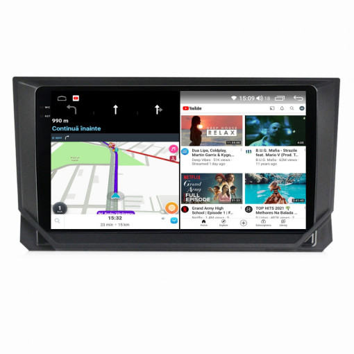 Navigatie Seat Ibiza ( 2017 - 2020 ) Android 14 , 4GB RAM , Procesor Quad Core , Wireless Carplay si Android auto , Display HD Touchscreen, Wi-Fi , Bluetooth, USB [3]