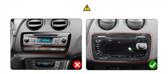 Navigatie Seat Ibiza din 2009-2013, Android 14, Wireless Carplay si Android Auto, 2GB RAM si 32GB ROM, Display IPS 9 inch, Camera Marsarier, Internet, Aplicatii, Wi Fi, Usb, Bluetooth [2]