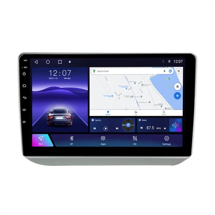 Navigatie Skoda Fabia 2007-2014 Android 14 , 2GB RAM QLED Carplay [2]
