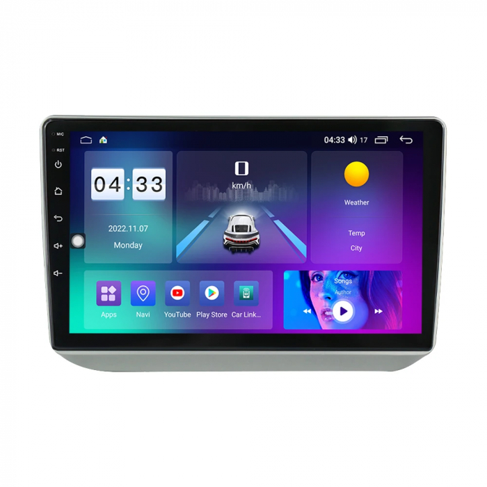 Navigatie Skoda Fabia 2007-2014 Rezolutie 2K , 4GB RAM+64GB ROM QLED [3]