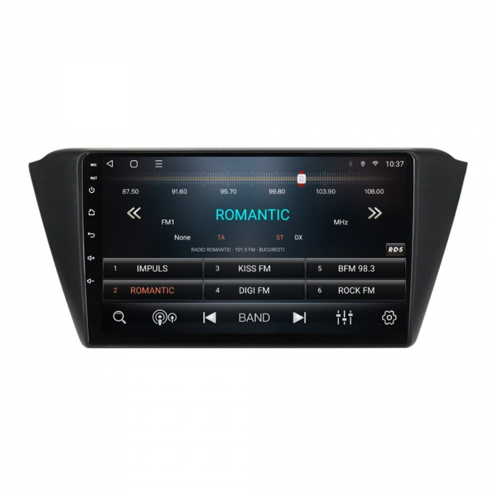 Navigatie Skoda Fabia din 2015-2021 Android 14 , 4GB RAM , Procesor Quad Core , Wireless Carplay si Android auto , Display HD Touchscreen, Wi-Fi , Bluetooth, USB [3]