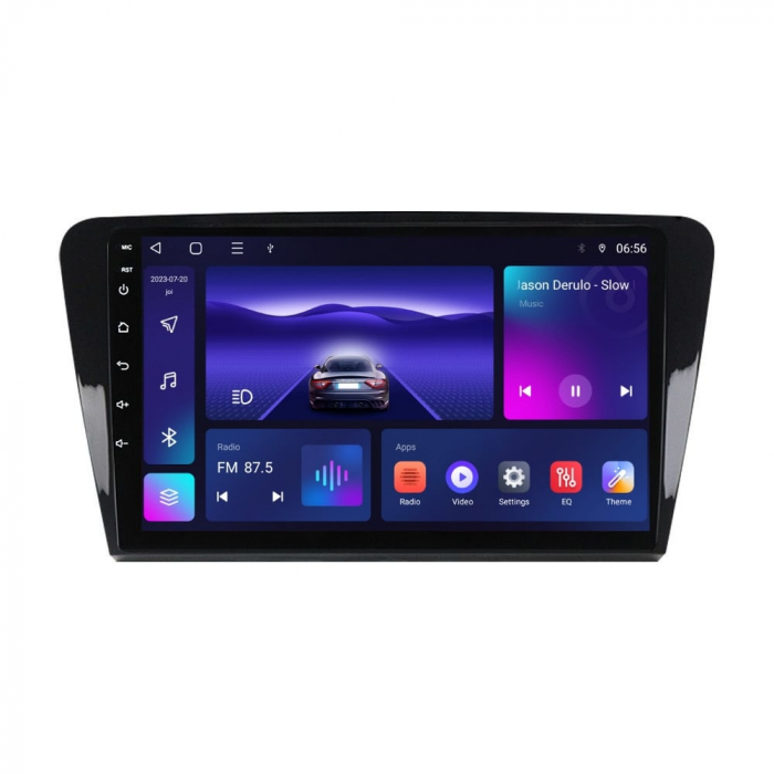 Navigatie Skoda Octavia 3 ( 2013-2018 ) Android 14 , 4GB RAM , Procesor Quad Core , Wireless Carplay si Android auto , Display HD Touchscreen, Wi-Fi , Bluetooth, USB [1]