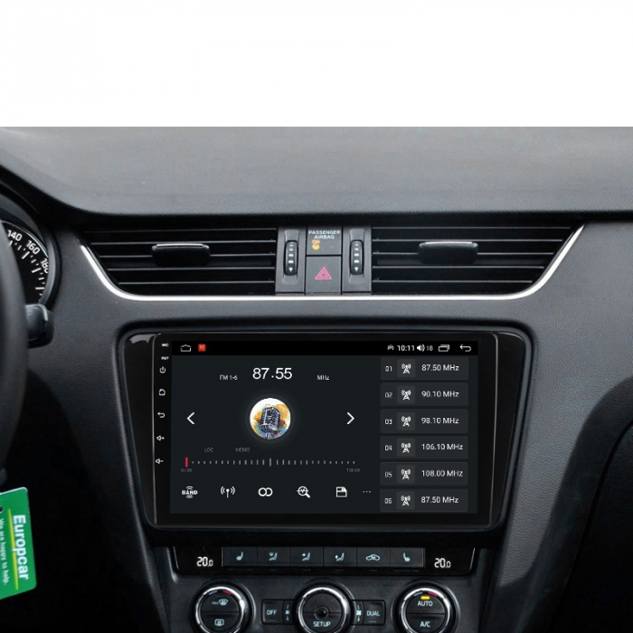 Navigatie Skoda Octavia 3 din 2013-2018, Android 14, Wireless Carplay si Android Auto,2GB RAM si 32GB ROM, Display IPS 9 inch, Camera Marsarier, Internet, Aplicatii, Wi Fi, Usb, Bluetooth [3]