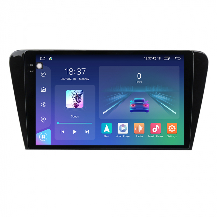 Navigatie Skoda Octavia 3 din 2013-2018, Android 14 , 4GB RAM, Octacore, Slot Sim 4G, DSP, GPS, Wi-FI, Carplay, Android Auto, USB, Bluetooth, Waze, Touchscreen, 9 inch [3]