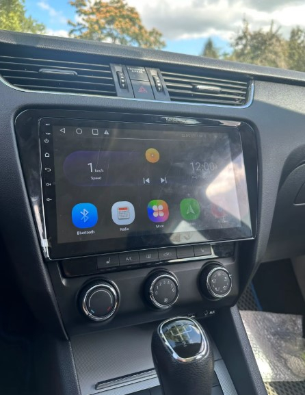 Navigatie Skoda Octavia 3 din 2013-2018, Rezolutie 2K, Display QLED 9.5 inch, 4GB RAM si 64GB ROM, Android, Procesor Octacore, Slot sim 4G, Sunet DSP, Wireless Carplay si Android Auto, Camera Marsarie [8]