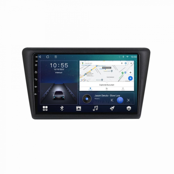 Navigatie Skoda Rapid din 2013-2018 Android 14 , 4GB RAM , Procesor Quad Core , Wireless Carplay si Android auto , Display HD Touchscreen, Wi-Fi , Bluetooth, USB [2]