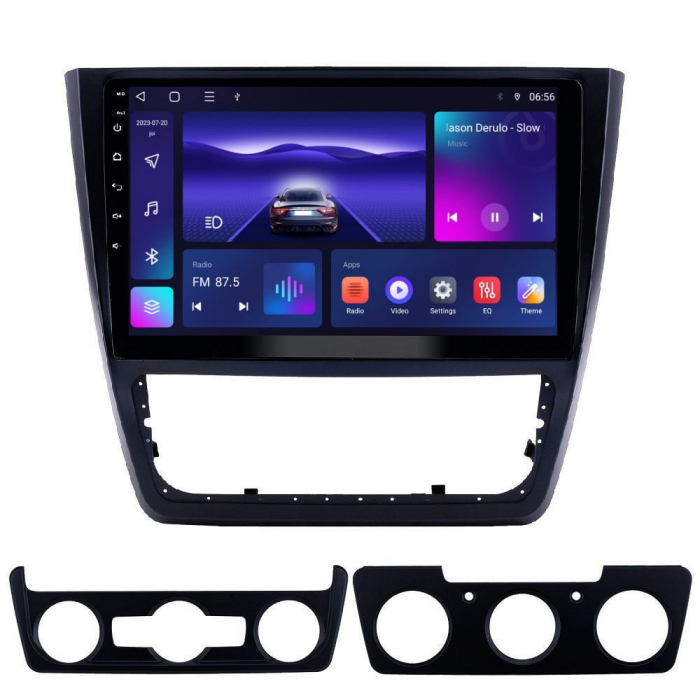 Navigatie Skoda Yeti 5L din 2009-2014 Android 14 , 4GB RAM , Procesor Quad Core , Wireless Carplay si Android auto , Display HD Touchscreen, Wi-Fi , Bluetooth, USB [1]
