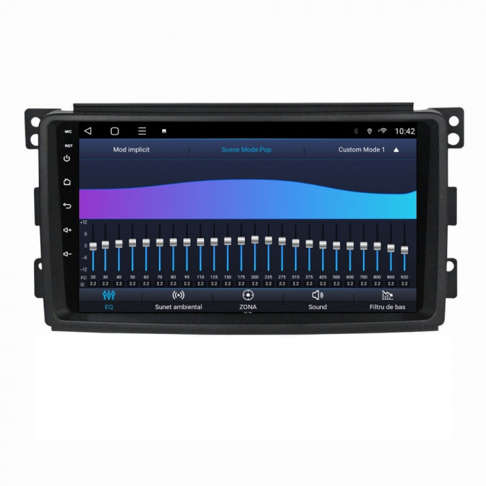 Navigatie Smart din 2006-2010 Android 14 , 4GB RAM , Procesor Quad Core , Wireless Carplay si Android auto , Display HD Touchscreen, Wi-Fi , Bluetooth, USB [3]
