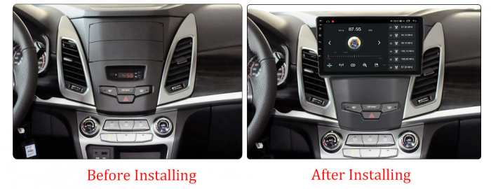 Navigatie Ssangyong Actyon 2013-2017 Android 14 , 2GB RAM QLED Carplay [6]