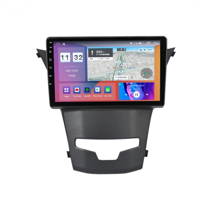 Navigatie Ssangyong Actyon 2013-2017 Android 14 , 4GB RAM+64GB ROM QLED [4]