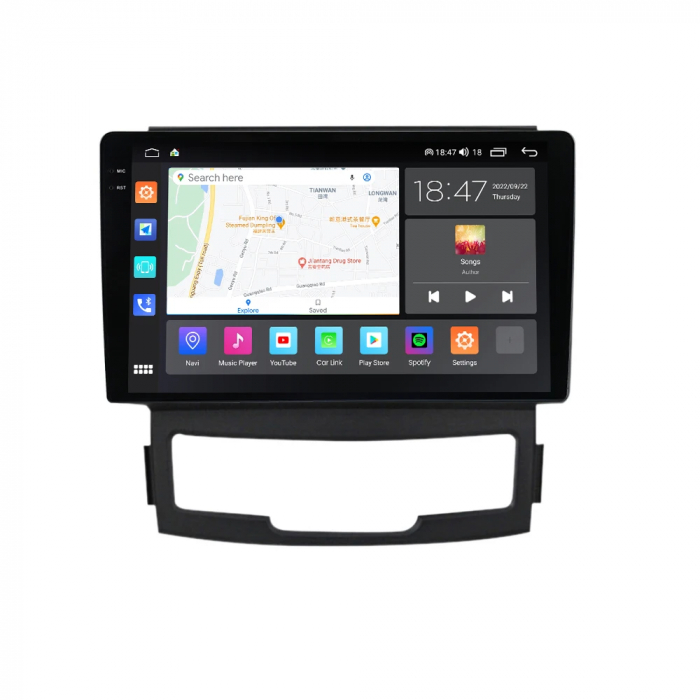 Navigatie Ssangyong Korando 2010-2013 Rezolutie 2K , 4GB RAM+64GB ROM QLED [3]
