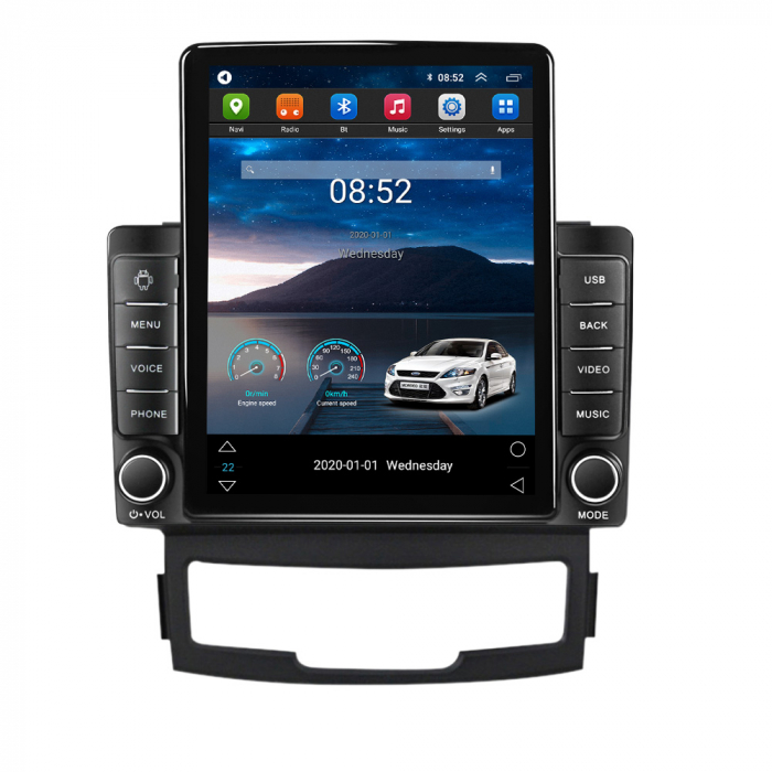 Navigatie Ssangyong Korando 2010-2013 Android 14 , 4GB RAM Ecran Tesla [4]