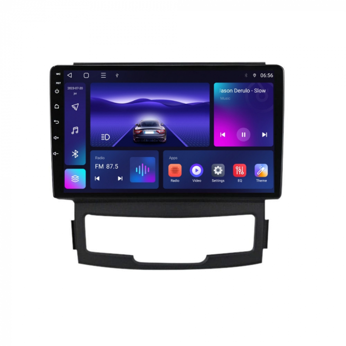 Navigatie Ssangyong Korando 2010-2013 Android 14 , 4GB RAM , Procesor Quad Core , Wireless Carplay si Android auto , Display HD Touchscreen, Wi-Fi , Bluetooth, USB [3]