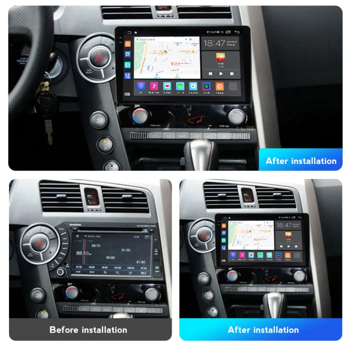 Navigatie Ssangyong Kyron 2005-2011 Rezolutie 2K , 4GB RAM+64GB ROM QLED [2]