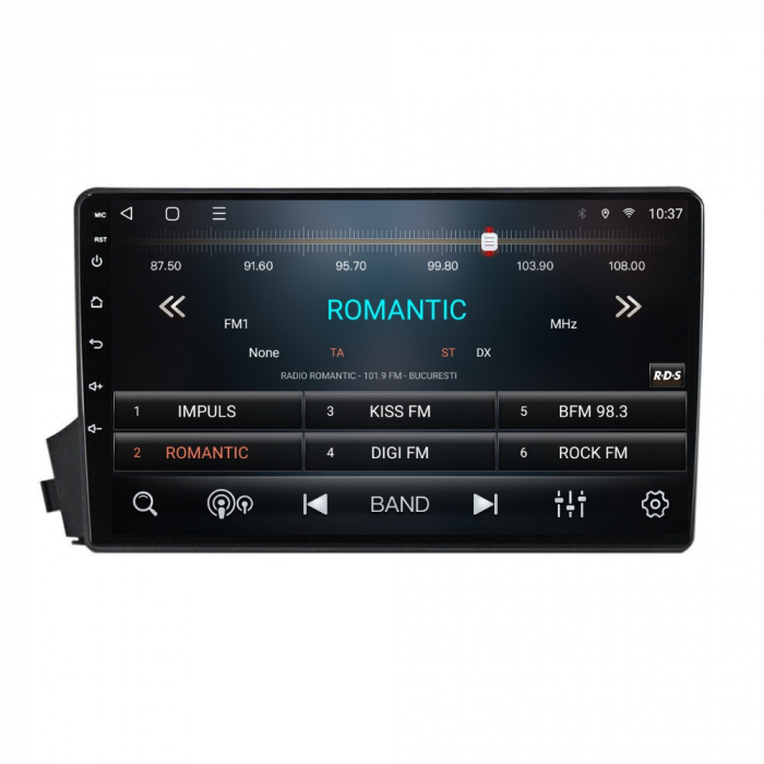 Navigatie Ssangyong Kyron 2005 - 2011 Android 14 , 4GB RAM , Procesor Quad Core , Wireless Carplay si Android auto , Display HD Touchscreen, Wi-Fi , Bluetooth, USB [3]