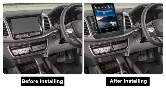 Navigatie Ssangyong Rexton 2019 Ecran TESLA 9.7 inch, 8 GB RAM si 128 GB ROM, Android 15, Slot Sim 4G, Procesor Octa Core, Carplay Wireless si Android auto, Procesor Sunet Digital DSP [4]