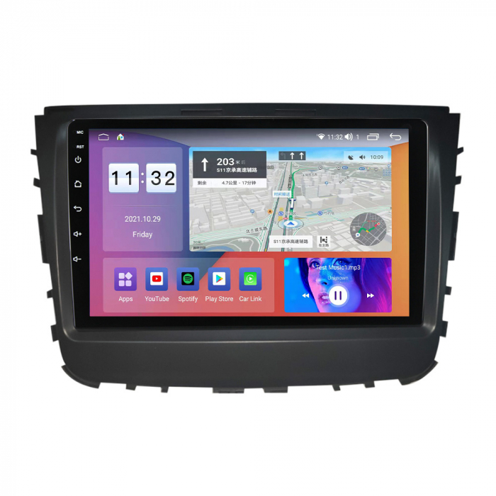 Navigatie Ssangyong Rexton 2019 Android 14 , 2GB RAM QLED Carplay [2]