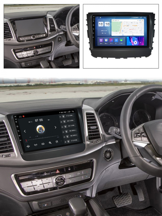 Navigatie Ssangyong Rexton 2019 Android 14 , 2GB RAM QLED Carplay [4]