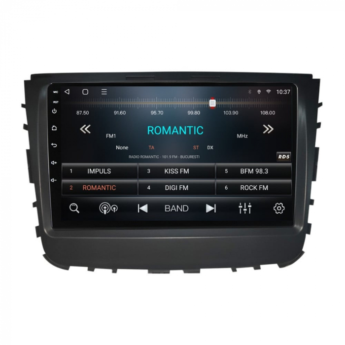 Navigatie Ssangyong Rexton, 2019 Android 14 , 4GB RAM , Procesor Quad Core , Wireless Carplay si Android auto , Display HD Touchscreen, Wi-Fi , Bluetooth, USB [4]