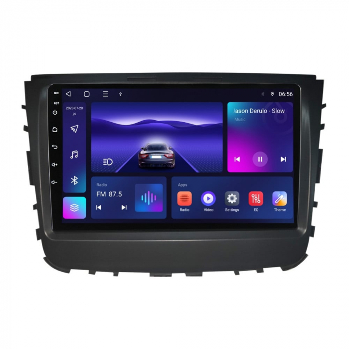 Navigatie Ssangyong Rexton, 2019 Android 14 , 4GB RAM , Procesor Quad Core , Wireless Carplay si Android auto , Display HD Touchscreen, Wi-Fi , Bluetooth, USB [1]