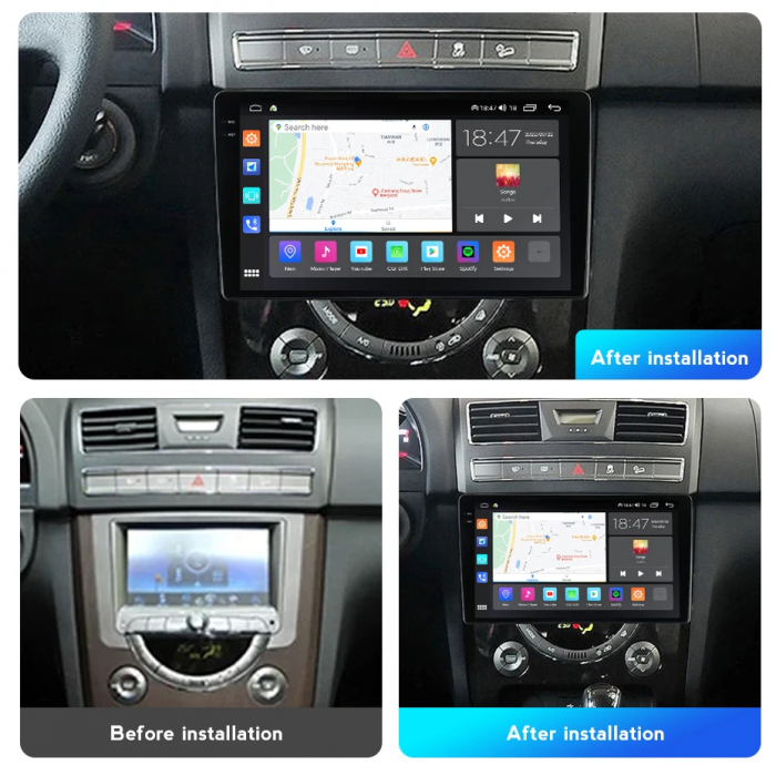 Navigatie Ssangyong Rexton 3 2012-2017 Rezolutie 2K , 4GB RAM+64GB ROM QLED [3]