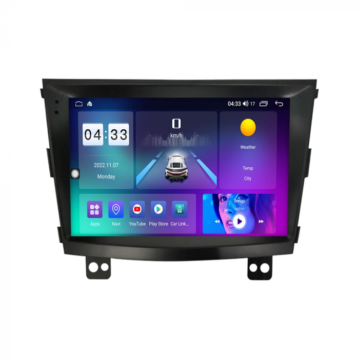 Navigatie Ssangyong Tivolan 2014-2017 Rezolutie 2K , 4GB RAM+64GB ROM QLED [1]